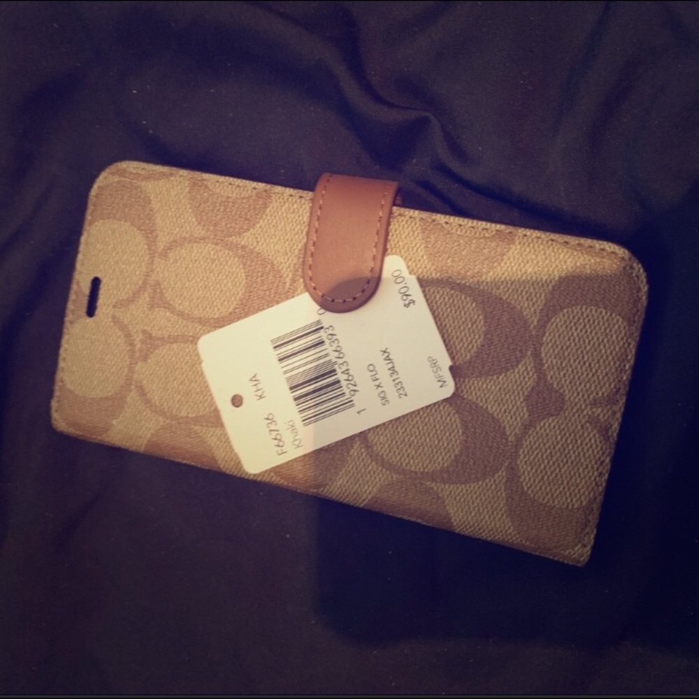 Coach XS pro folio case